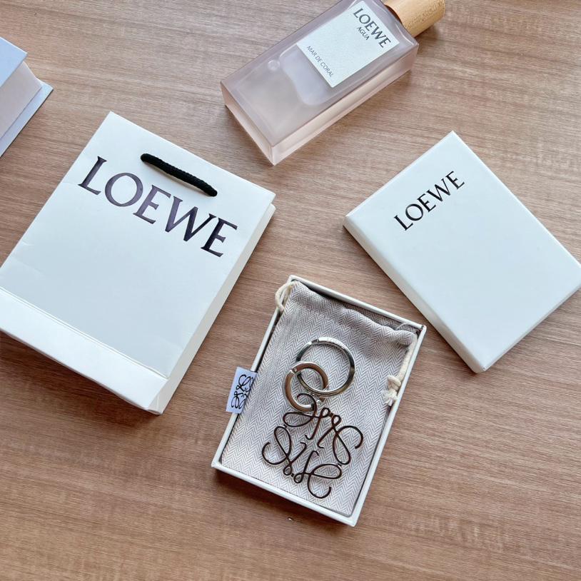 Loewe Anagram Keyring - FashionPlug