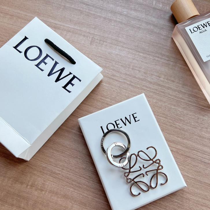 Loewe Anagram Keyring - FashionPlug