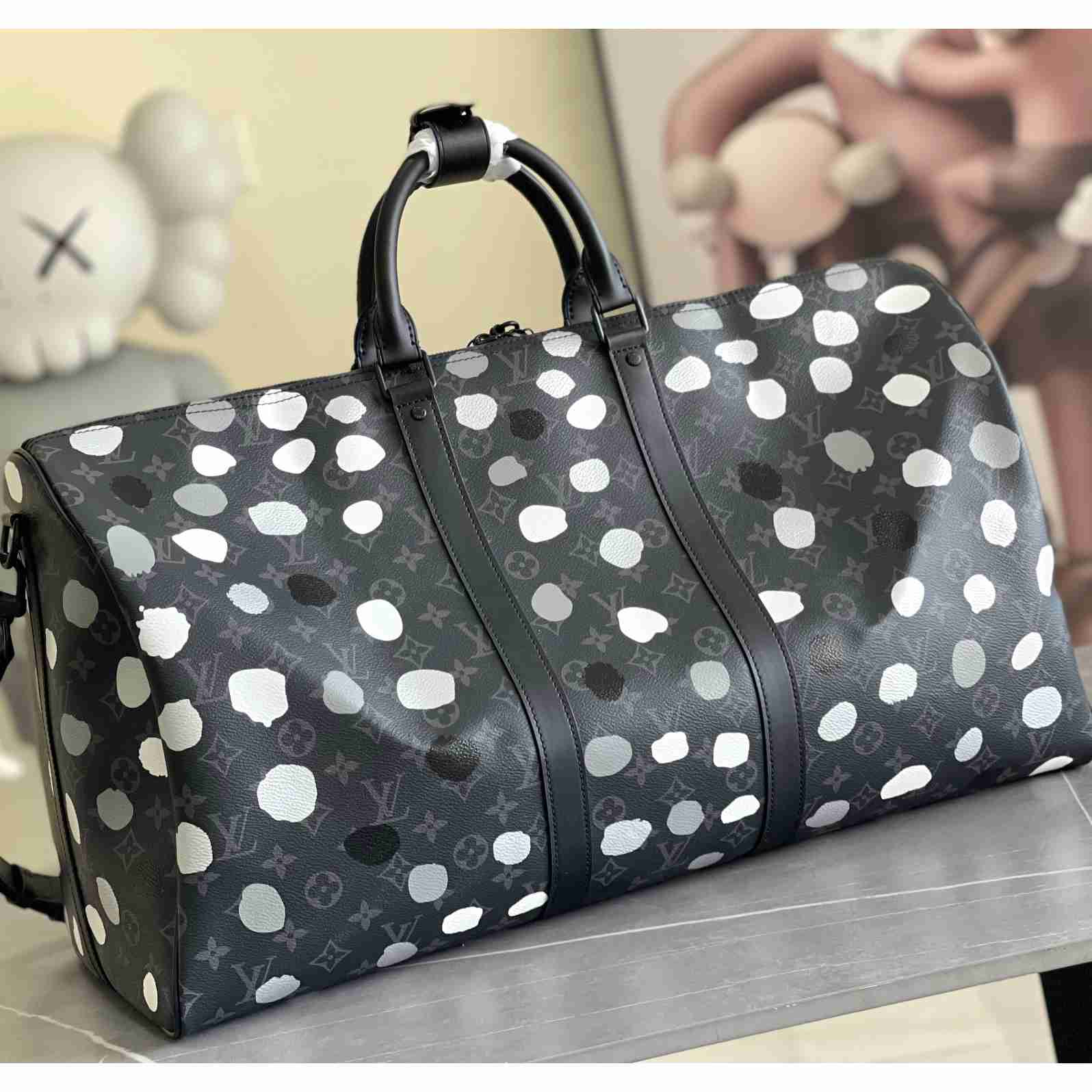 Louis Vuitton LV x YK Bandoulière Keepall 55   M46401 - FashionPlug