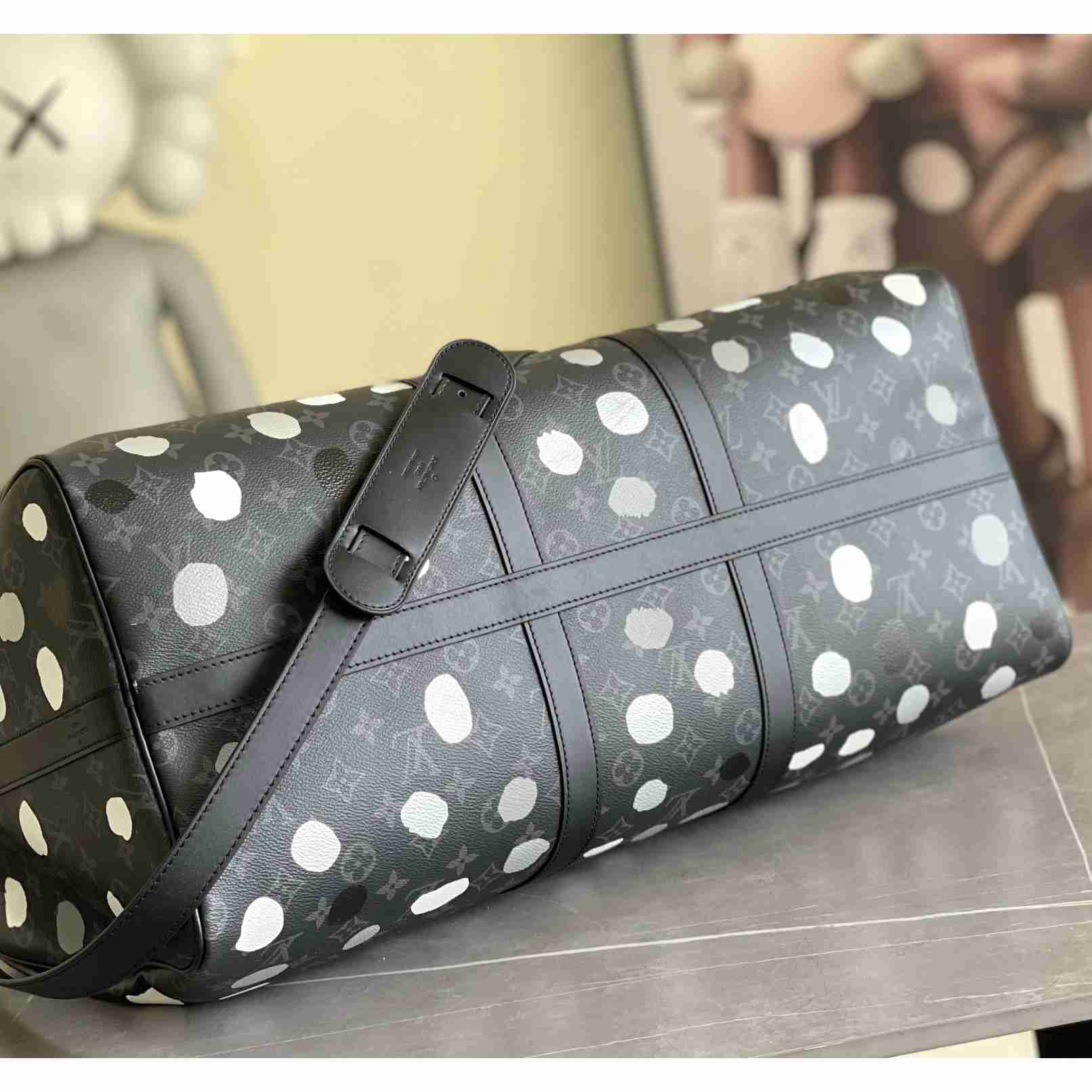 Louis Vuitton LV x YK Bandoulière Keepall 55   M46401 - FashionPlug