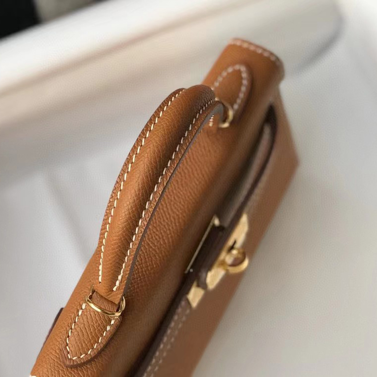 Hermes Kelly Handbag  (19-13-6.5cm) - FashionPlug