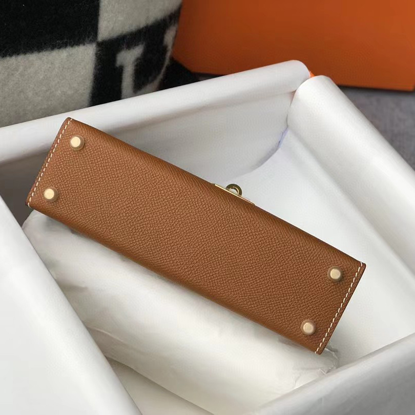 Hermes Kelly Handbag  (19-13-6.5cm) - FashionPlug