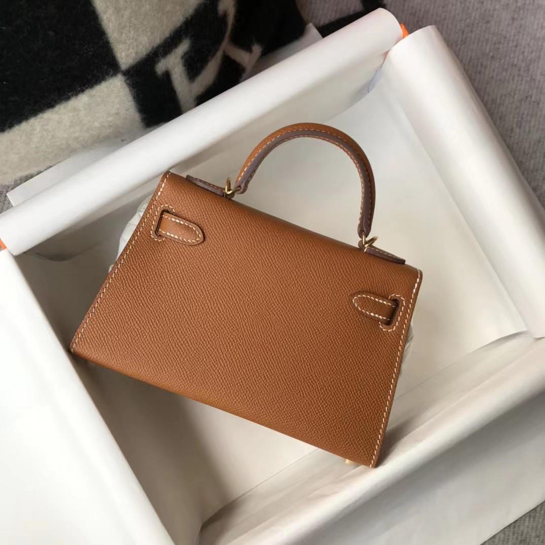 Hermes Kelly Handbag  (19-13-6.5cm) - FashionPlug