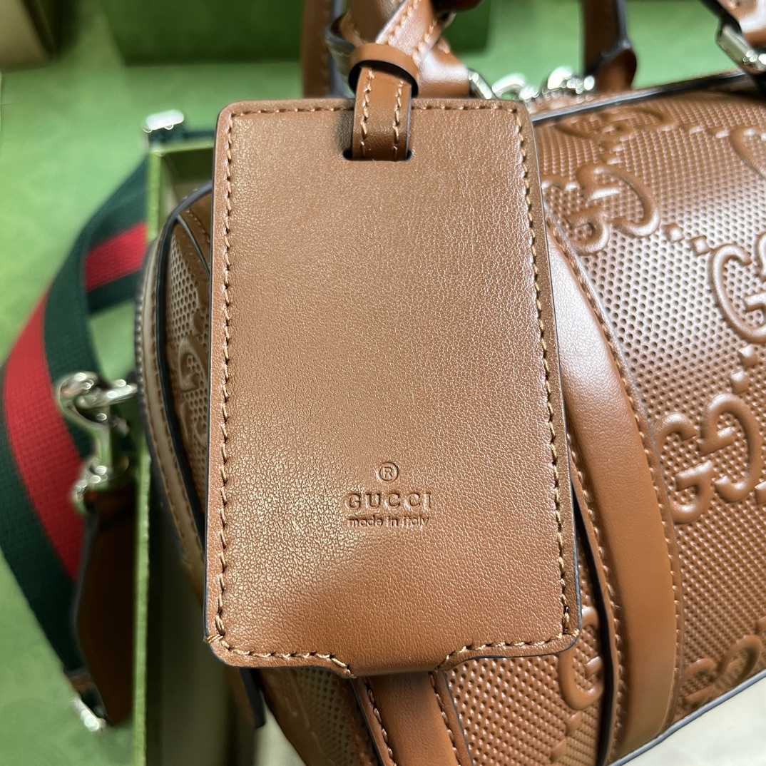 Gucci Jumbo GG Mini Duffle Bag (22-15-12.5cm) - FashionPlug
