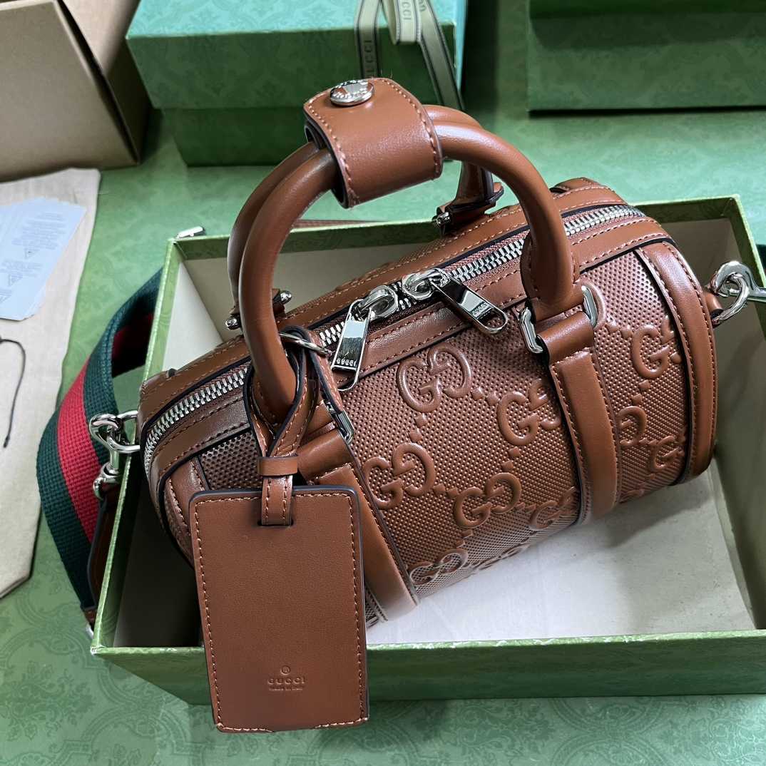 Gucci Jumbo GG Mini Duffle Bag (22-15-12.5cm) - FashionPlug