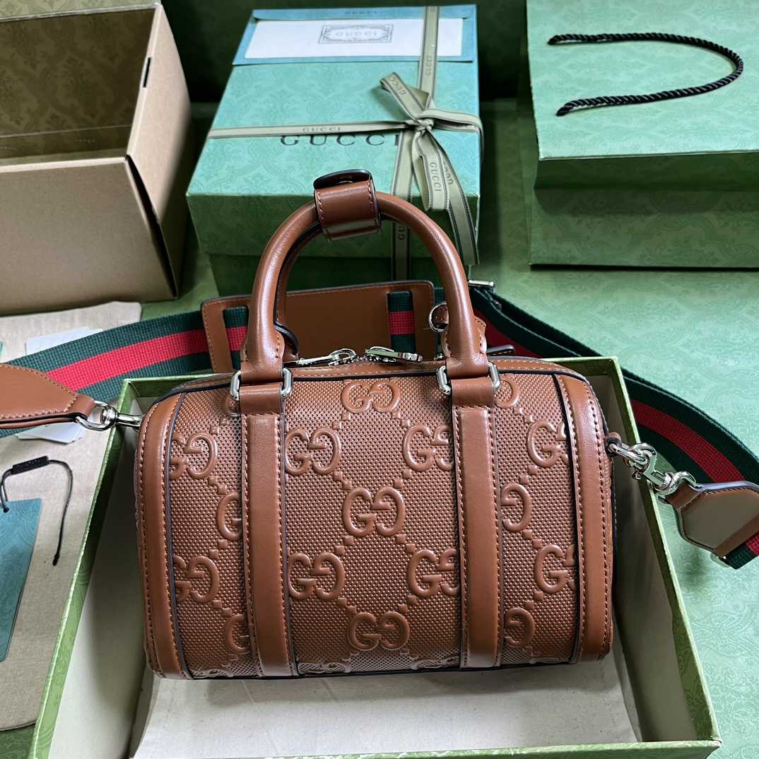 Gucci Jumbo GG Mini Duffle Bag (22-15-12.5cm) - FashionPlug