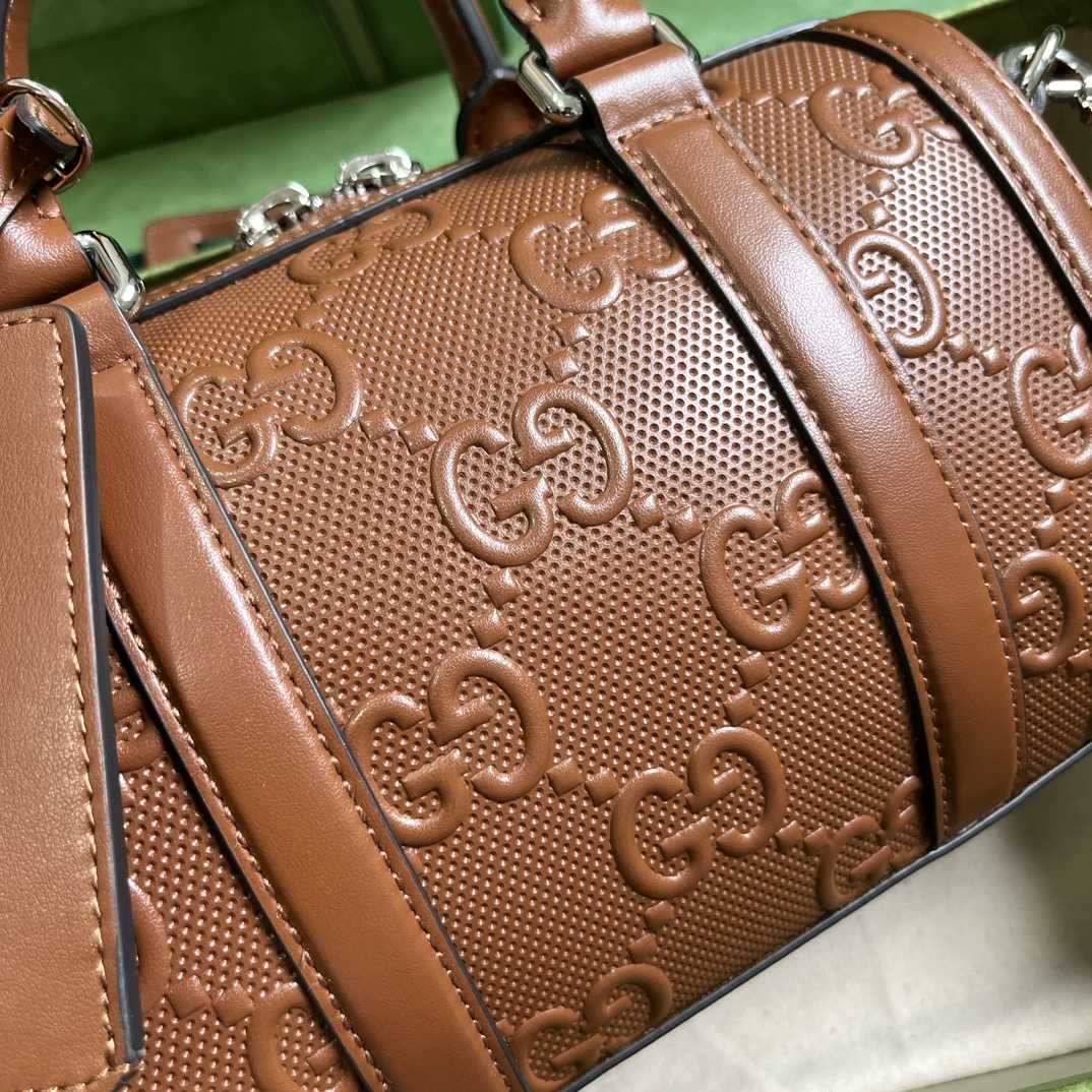 Gucci Jumbo GG Mini Duffle Bag (22-15-12.5cm) - FashionPlug
