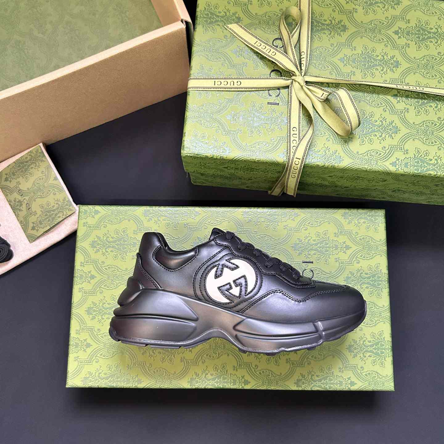 Gucci Rhyton Sneaker(upon uk size) - FashionPlug