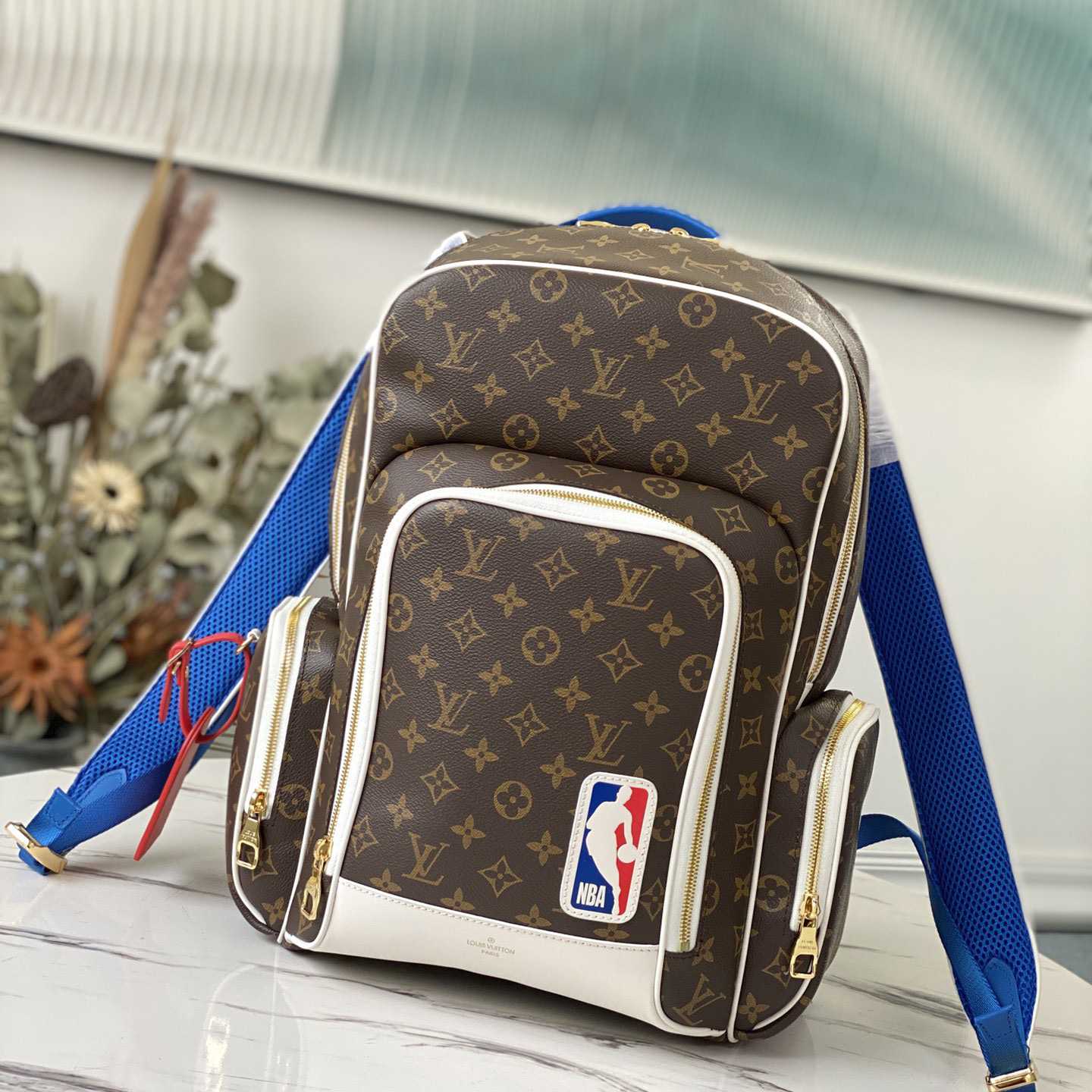 Louis Vuitton LV x NBA Basketball Backpack  (24 x 45 x 19cm)   M45581 - FashionPlug