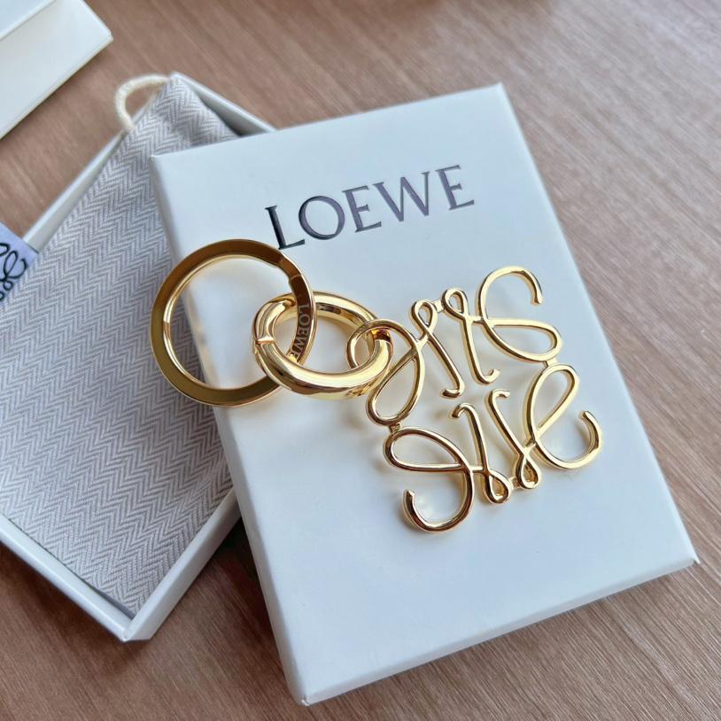 Loewe Anagram Keyring - FashionPlug