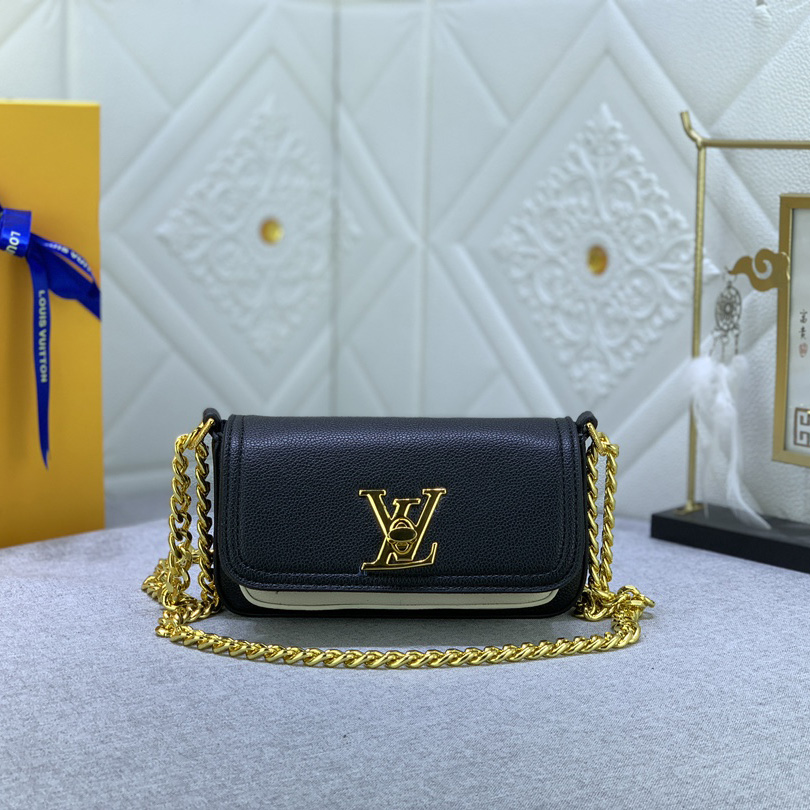 Louis Vuitton Lockme Tender Pochette (18-9-4cm)    M81560 - FashionPlug