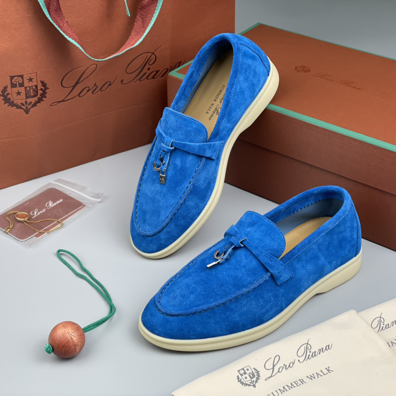 Loro Piana Women's Summer Walk Loafers - FashionPlug