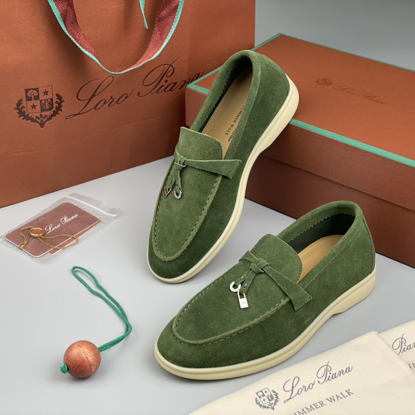 Loro Piana Women's Summer Walk Loafers - FashionPlug