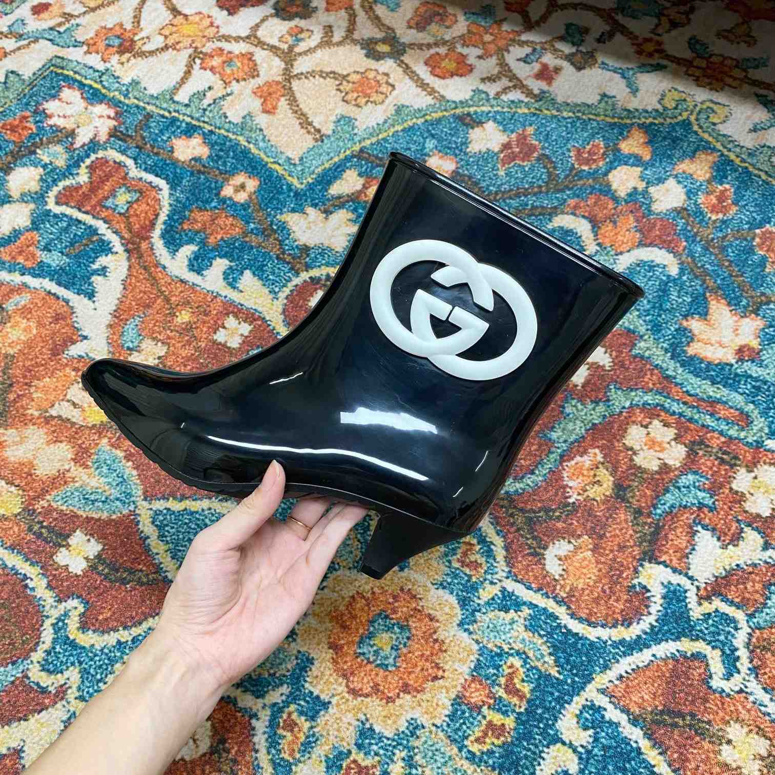 Gucci Women's Interlocking G Ankle Boot - FashionPlug