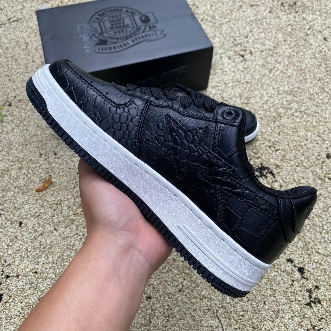 Neighborhood x A Bathing Ape Sta Sneaker    1J23-191-901 - FashionPlug