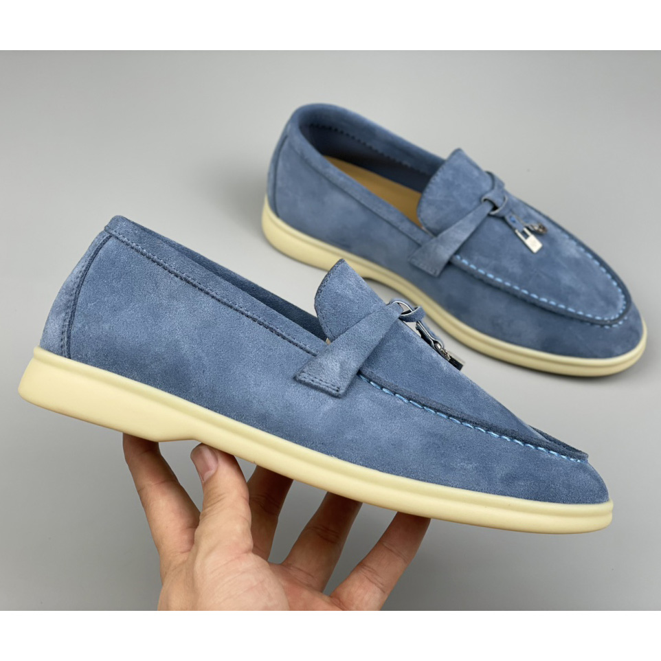 Loro Piana Women's Summer Walk Loafers - FashionPlug
