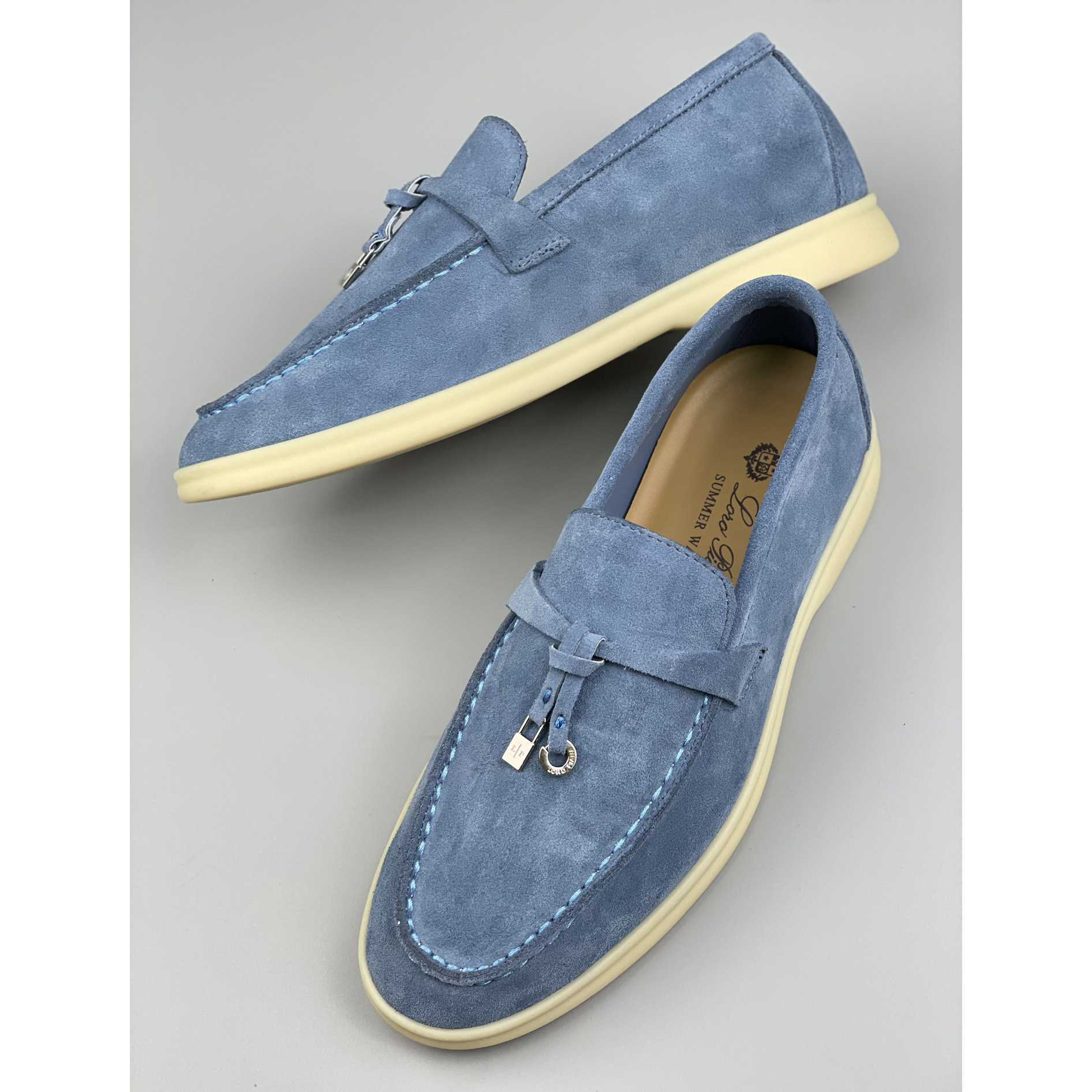 Loro Piana Women's Summer Walk Loafers - FashionPlug