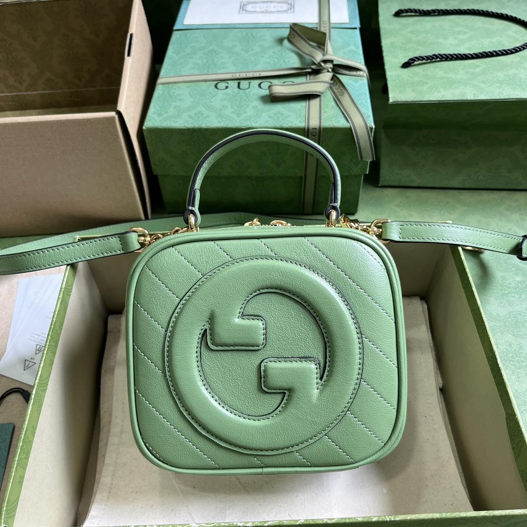 Gucci Blondie Top Handle Bag (17-15-9cm) - FashionPlug