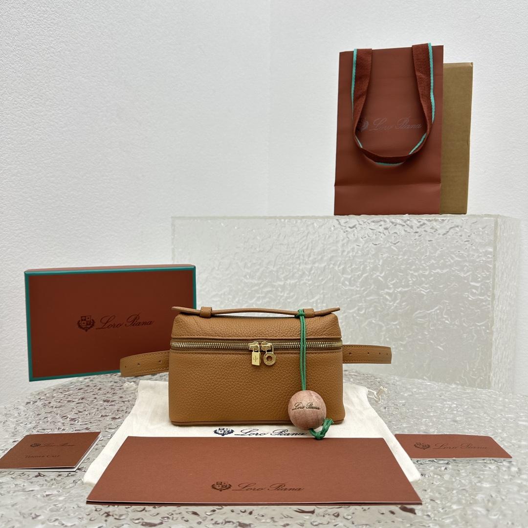 Loro Piana Extra pocket L16 Belt Bag  (16×6×10cm) - FashionPlug