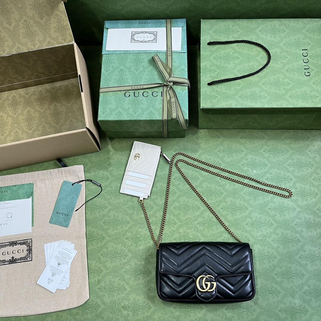 Gucci GG Marmont Mini Bag - FashionPlug