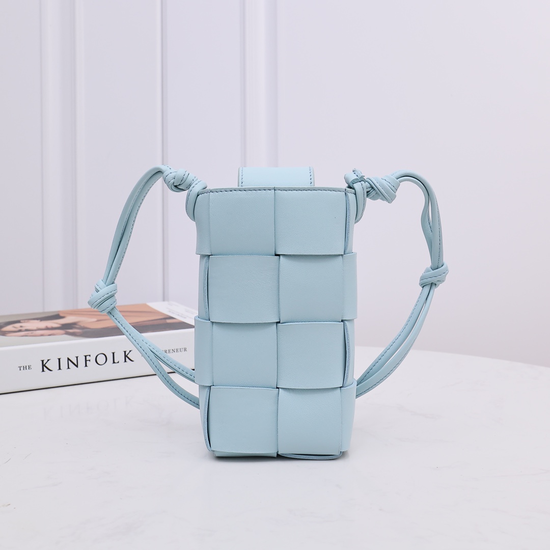 Bottega Veneta Mini Cassette Cross-Body Bag - FashionPlug