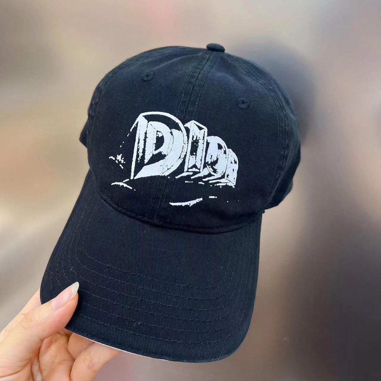 Dior Baseball Cap With AsteroDior Signature  - FashionPlug