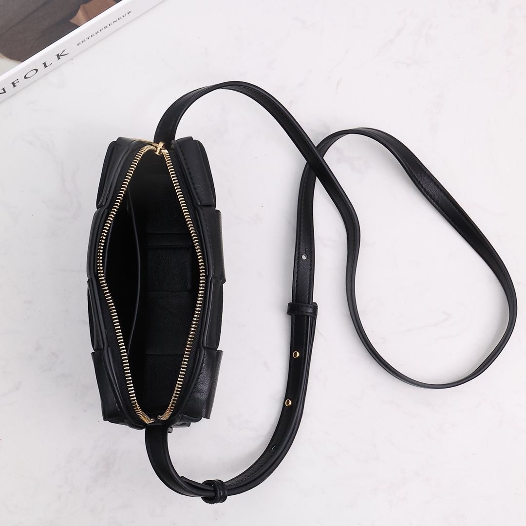 Bottega Veneta Mini Cassette Cross-Body Bag - FashionPlug