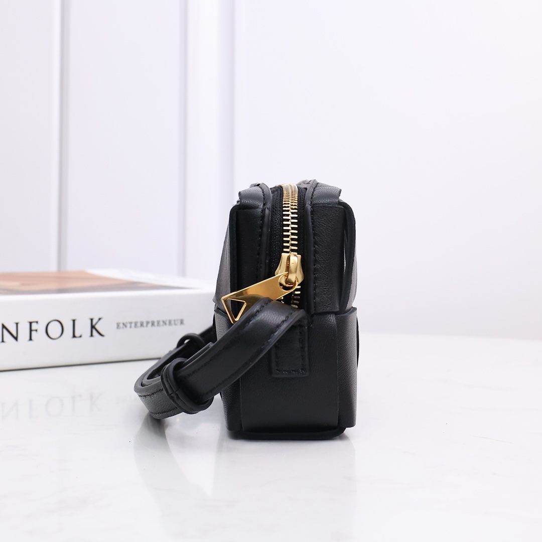 Bottega Veneta Mini Cassette Cross-Body Bag - FashionPlug