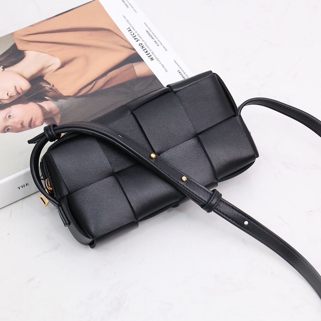 Bottega Veneta Mini Cassette Cross-Body Bag - FashionPlug