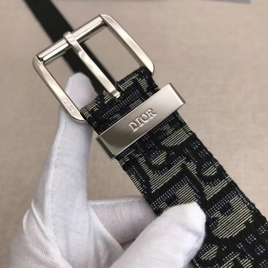 Dior Montaigne Reversible Belt - FashionPlug