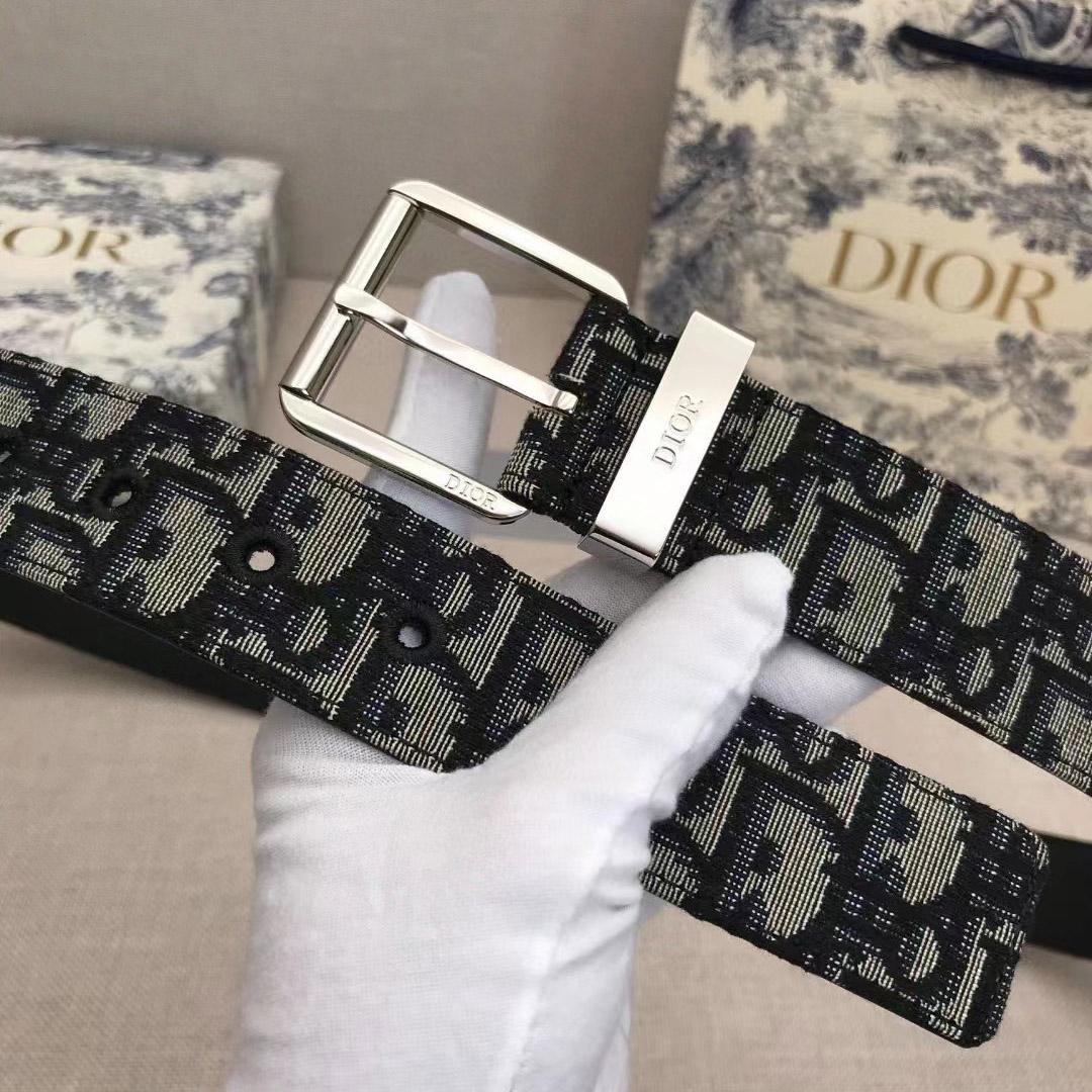 Dior Montaigne Reversible Belt - FashionPlug
