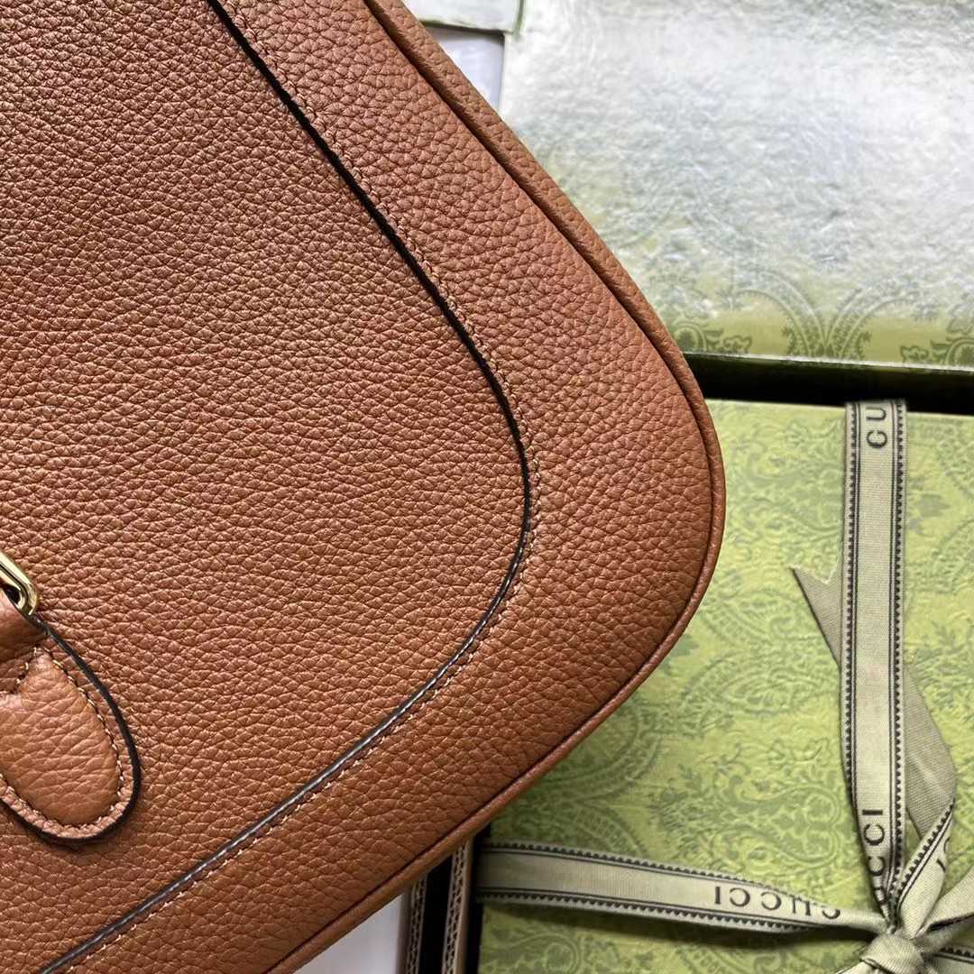 Gucci Jackie 1961 Small Natural Grain Bag(27.5-19-4.5cm) - FashionPlug