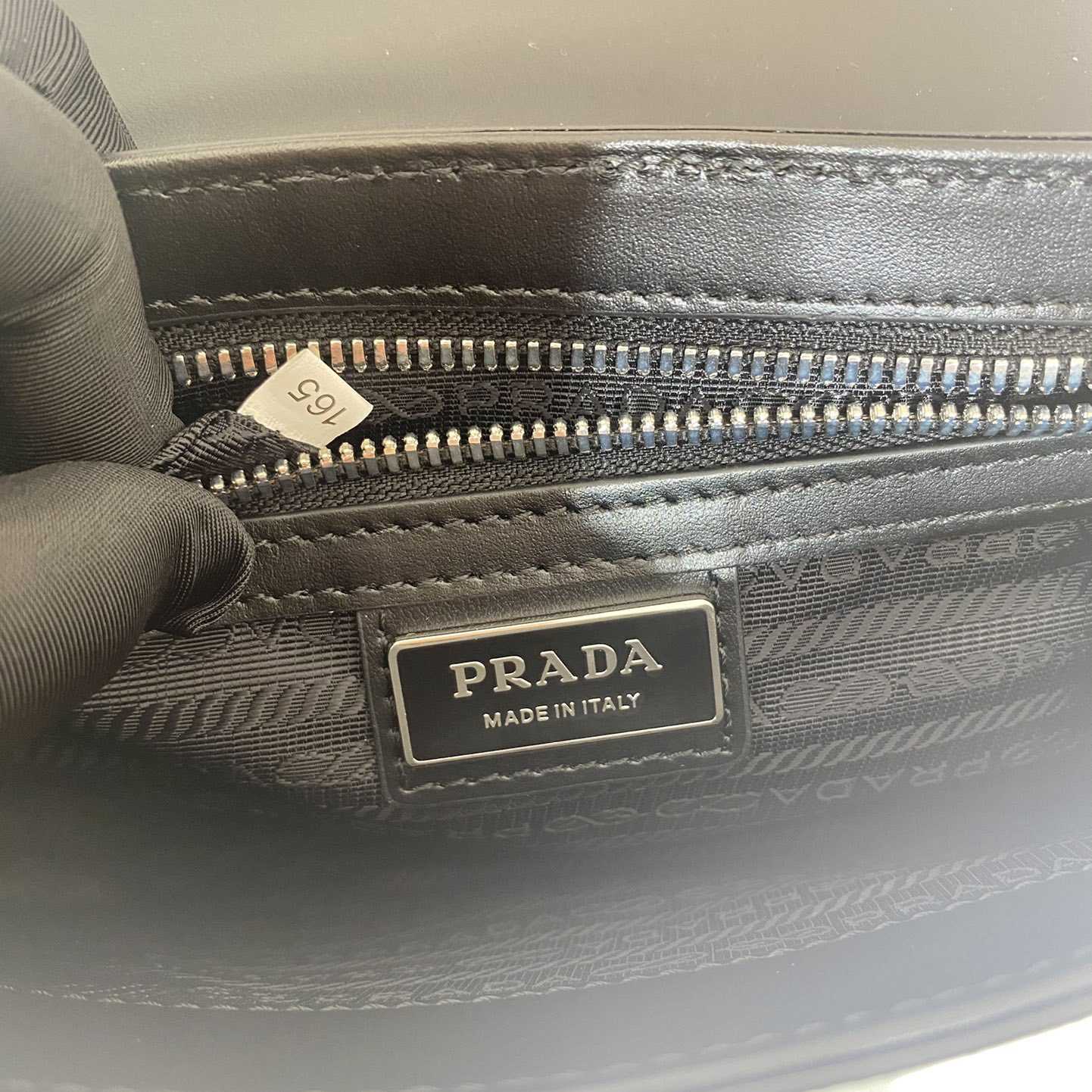 Prada Saffiano Leather Shoulder Bag - FashionPlug