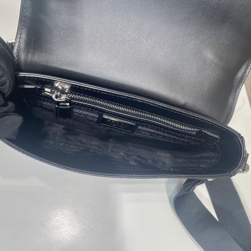 Prada Saffiano Leather Shoulder Bag - FashionPlug