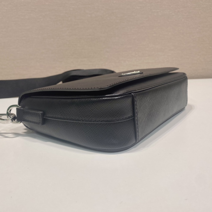 Prada Saffiano Leather Shoulder Bag - FashionPlug