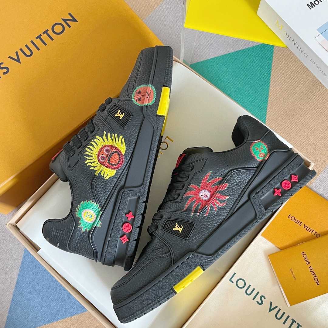 Louis Vuitton LV x YK LV Trainer Sneaker   1ABD2W - FashionPlug