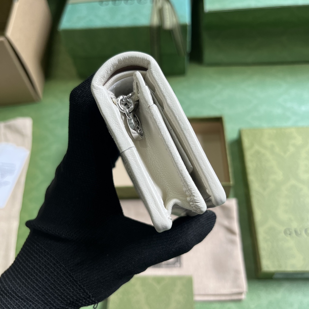 Gucci Blondie Card Case Wallet (8.5x 11x 3cm) - FashionPlug