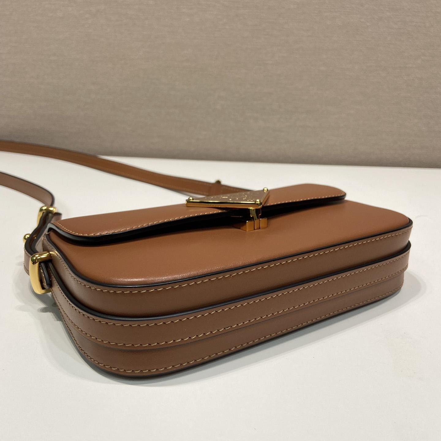 Prada Leather Shoulder Bag - FashionPlug