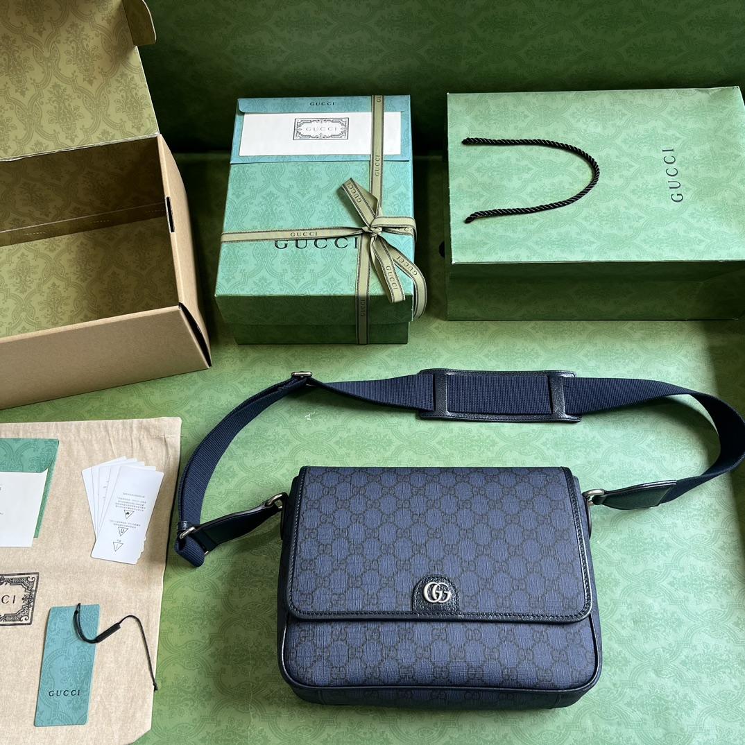 Gucci Ophidia medium Messenger Bag (28x 22x 8cm) - FashionPlug