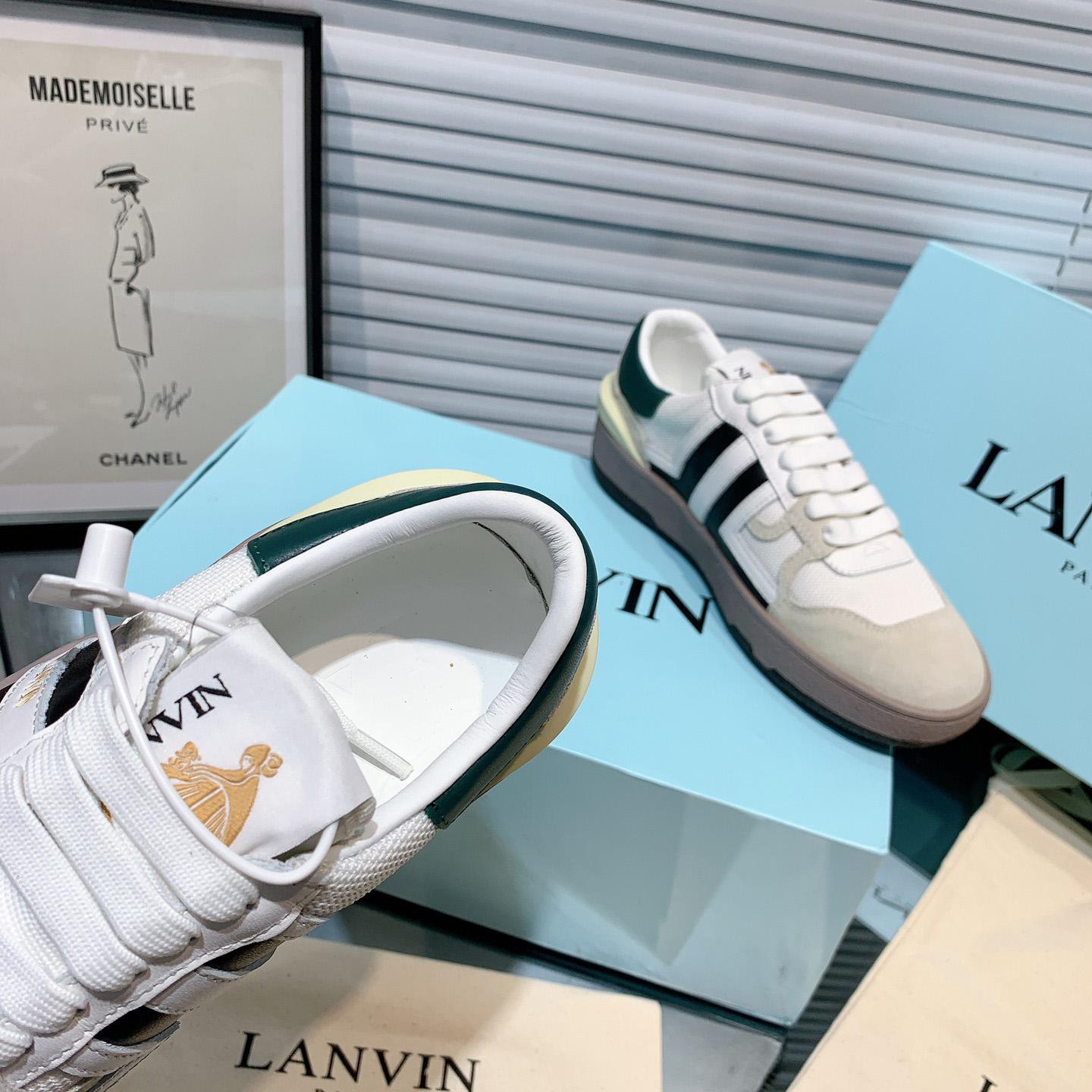 Lanvin Clay Low-Top Sneakers - FashionPlug