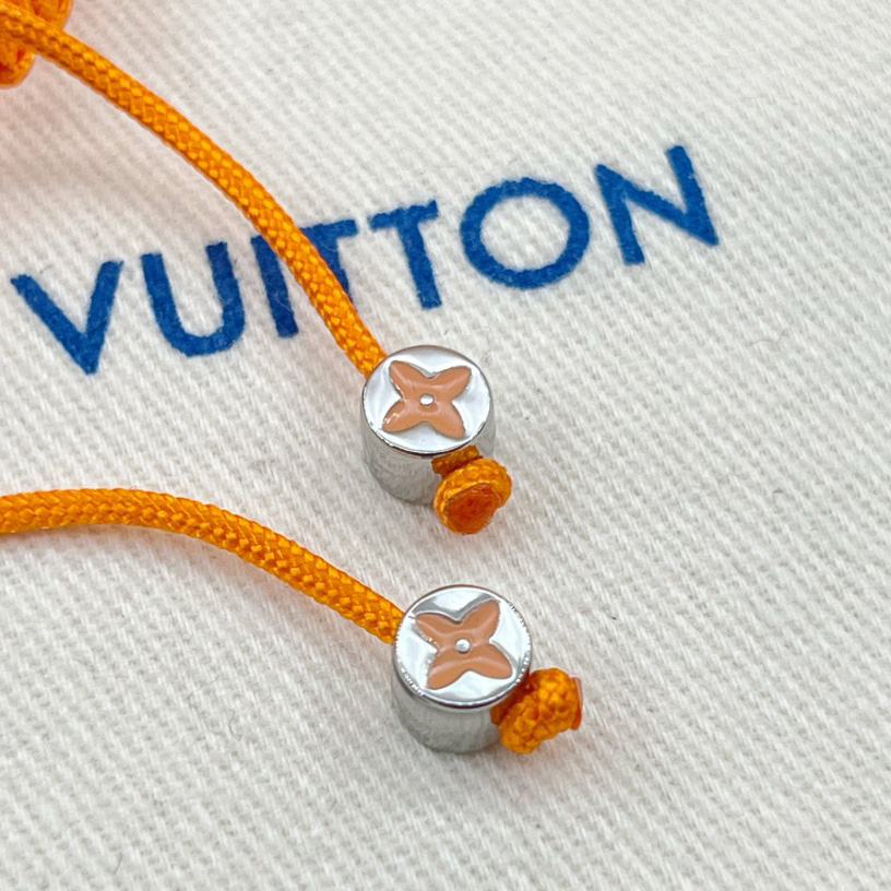 Louis Vuitton Monogram Colors Braided Bracelet   M1087A - FashionPlug