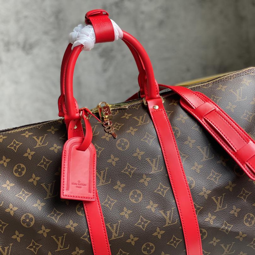 Louis Vuitton Keepall Bandoulière 50 (50*21*28cm)   M44740 - FashionPlug