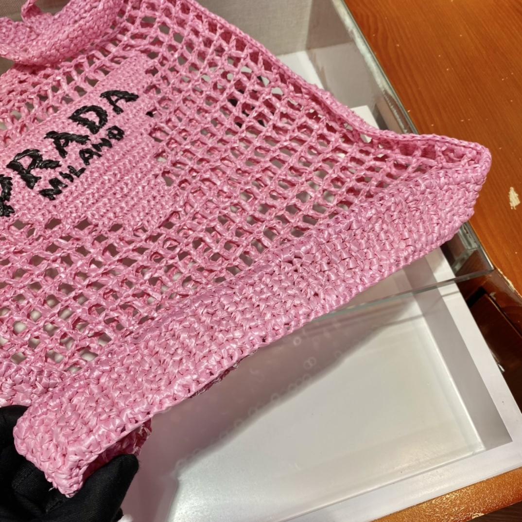 Prada Crochet Tote Bag - FashionPlug