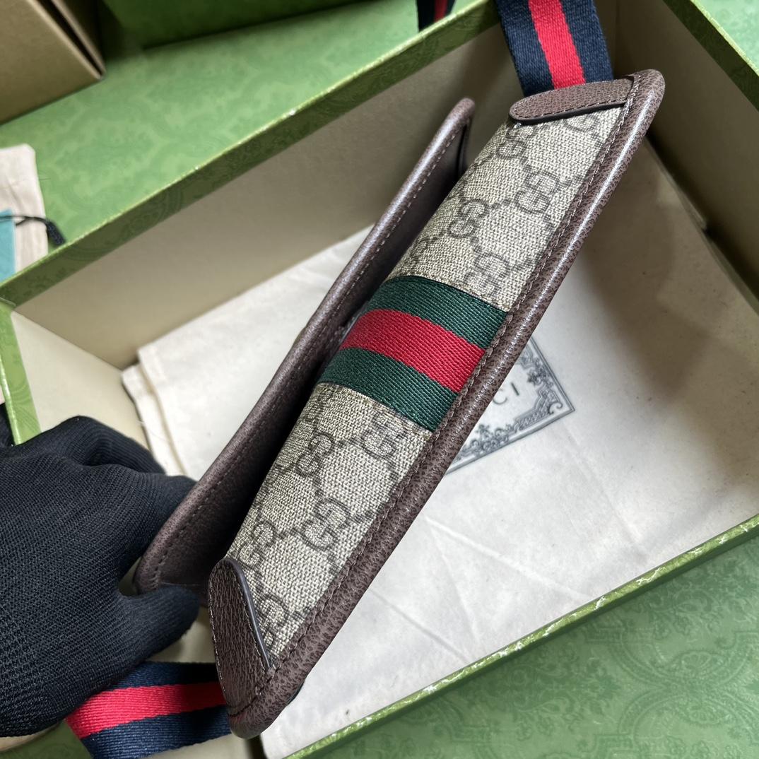 Gucci Ophidia GG Small Belt Bag - FashionPlug