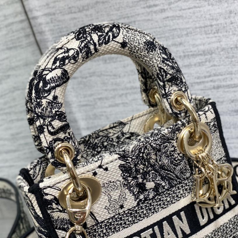 Dior Mini Lady D-lite Bag - FashionPlug