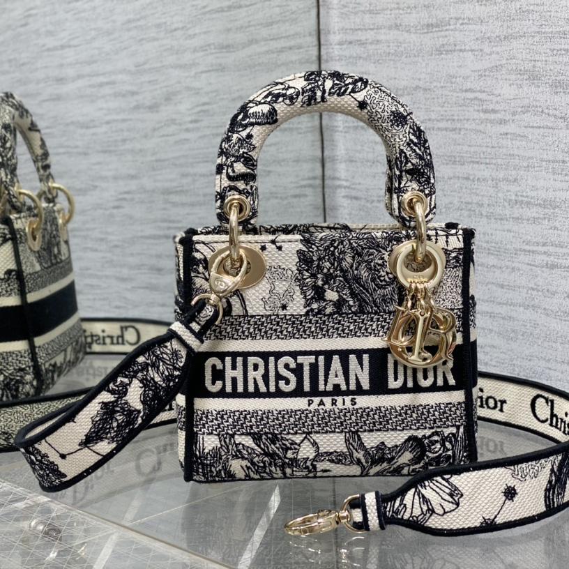 Dior Mini Lady D-lite Bag - FashionPlug