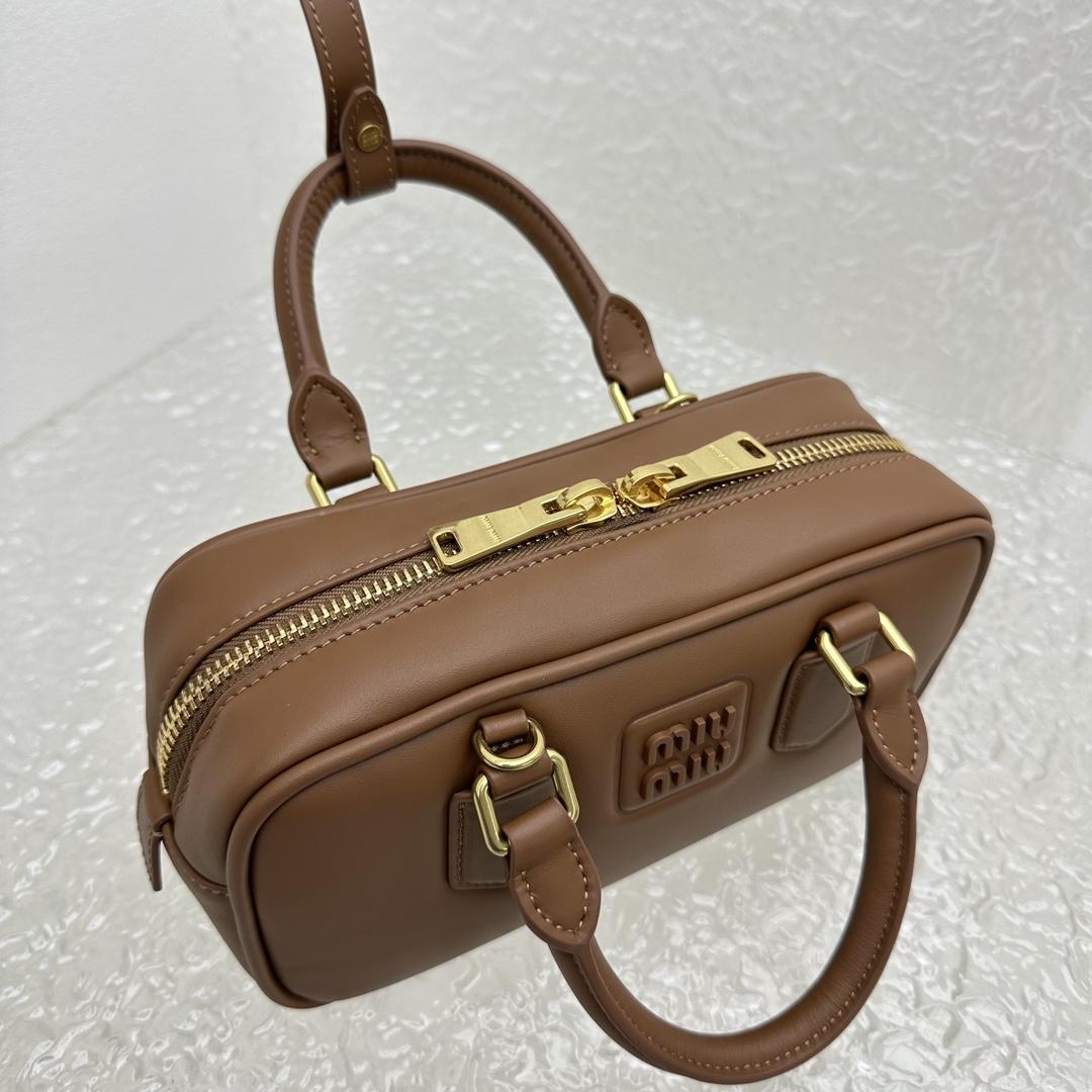 Miu Miu Arcadie Leather Bag - FashionPlug