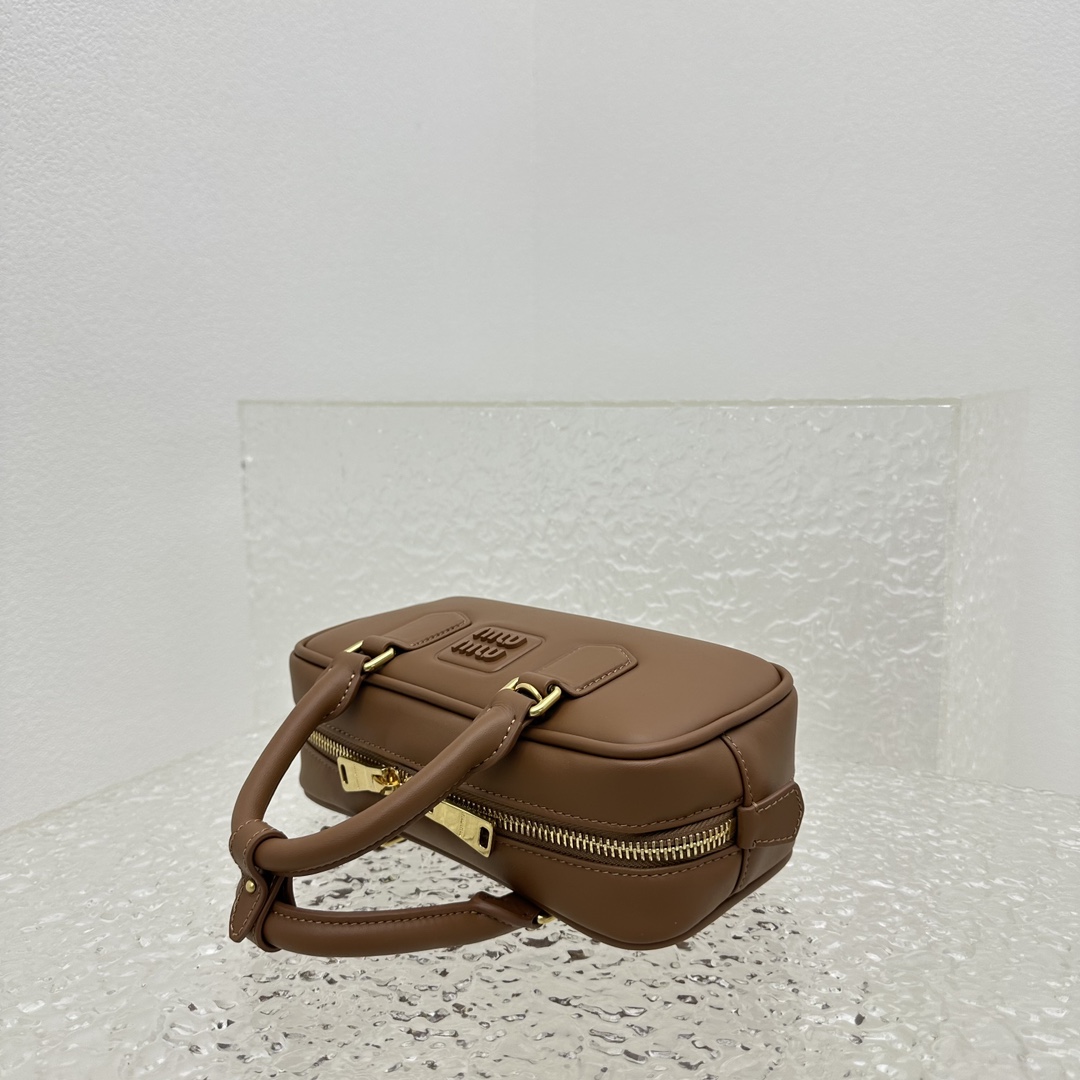 Miu Miu Arcadie Leather Bag - FashionPlug
