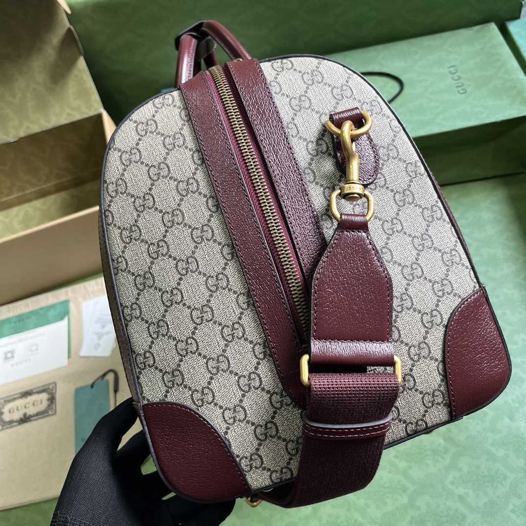 Gucci Mini GG Canvas Small Duffle Bag (44x 28.5x 24.5cm) - FashionPlug