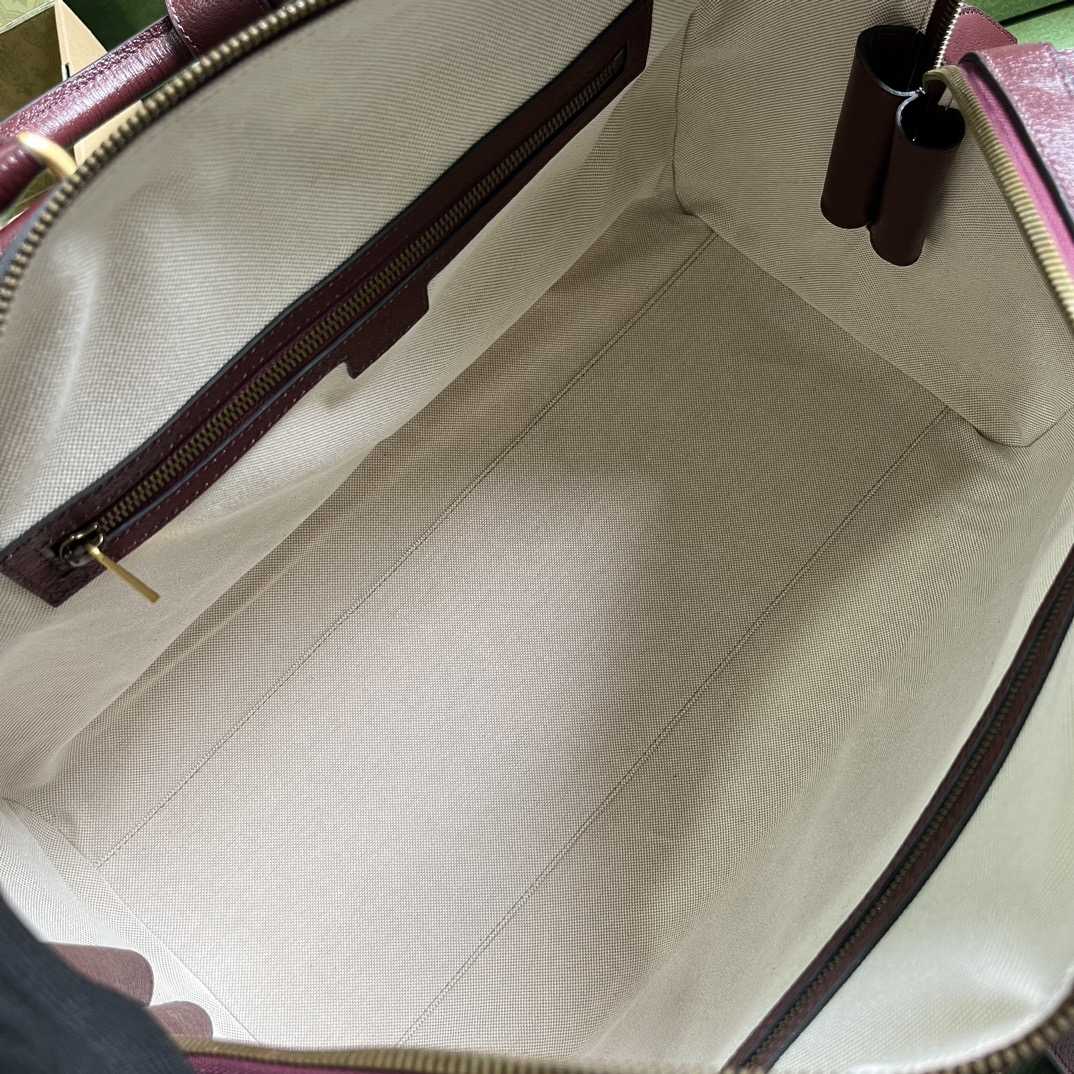 Gucci Mini GG Canvas Small Duffle Bag (44x 28.5x 24.5cm) - FashionPlug